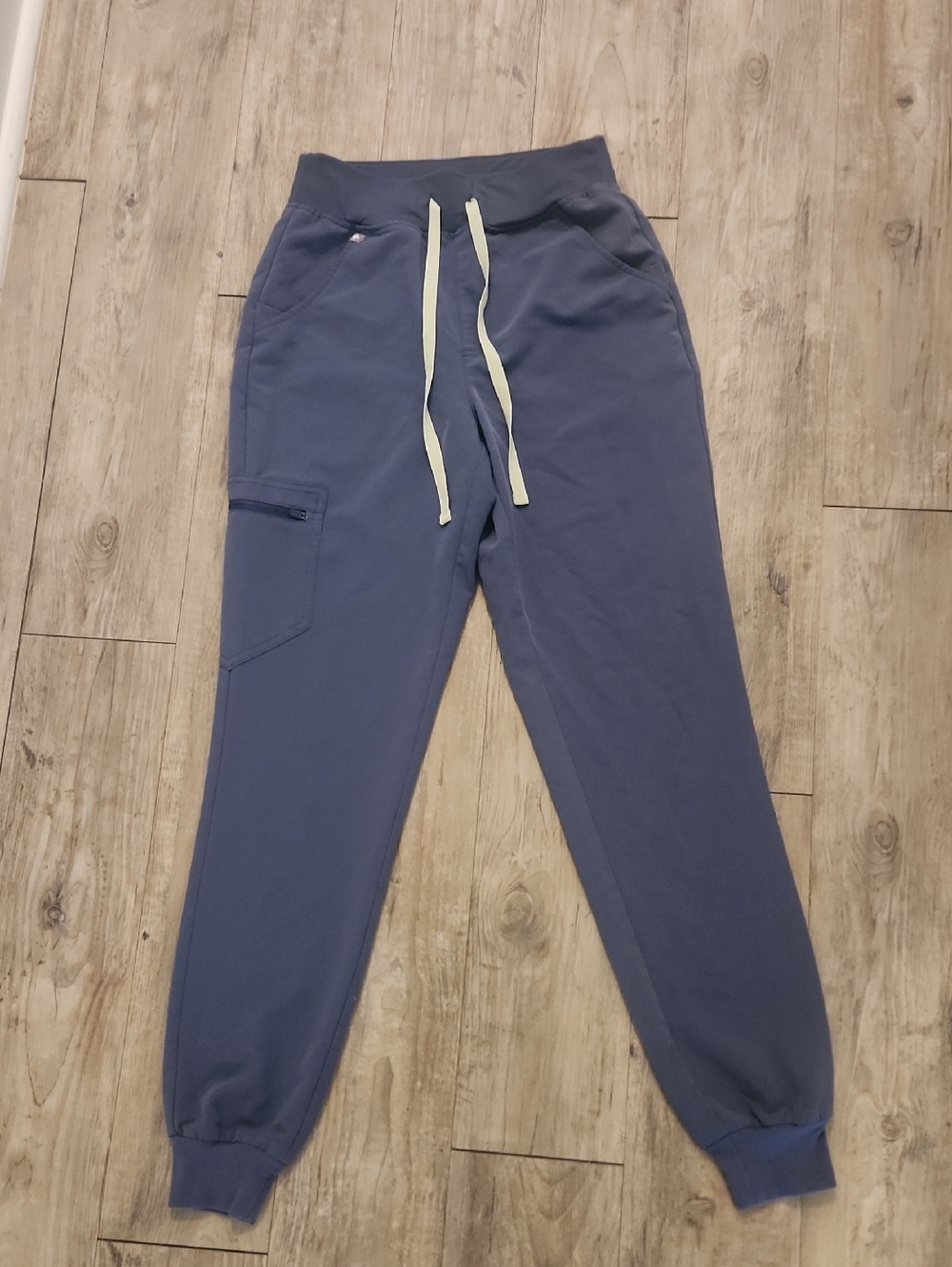 Women Blue/Navy  Drawstring Jogger Pants XS Tall